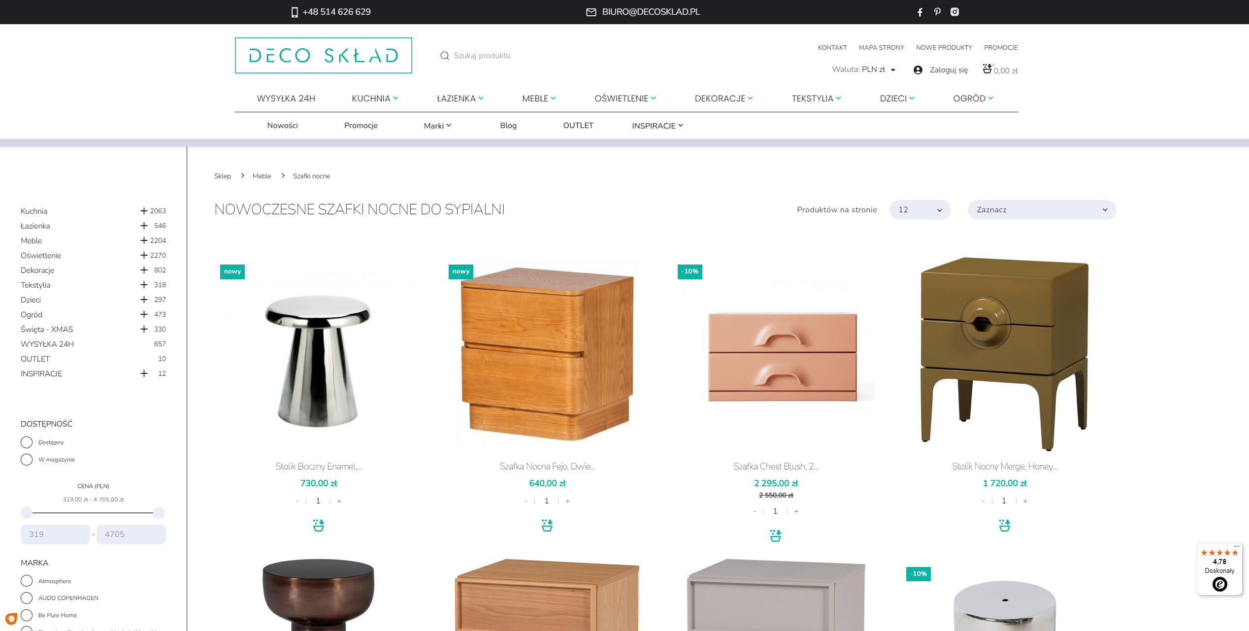 Jak aranżować przestrzeń z wykorzystaniem nowoczesnych szafek nocnych do sypialni?