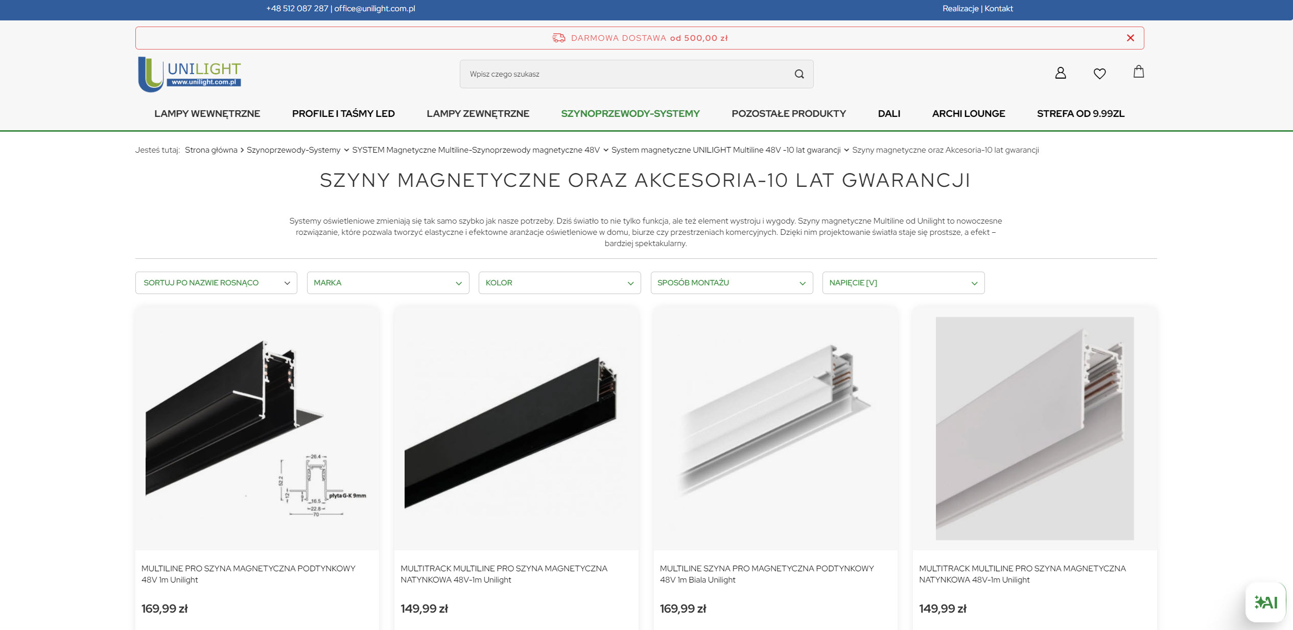 Dlaczego szyny magnetyczne zyskują popularność w aranżacjach mieszkań i biur?