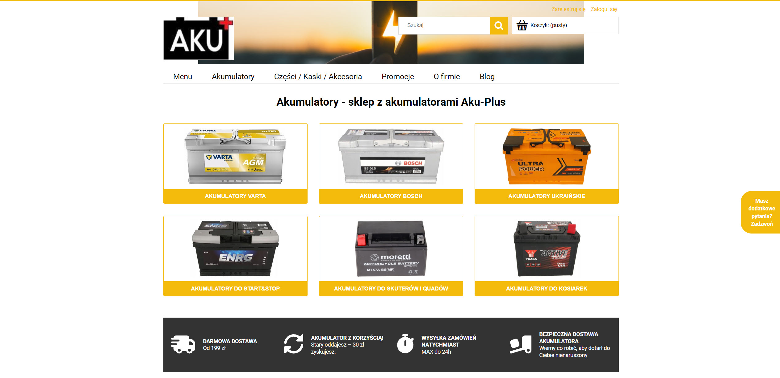 Szeroki wybór akumulatorów w jednym miejscu - co oferuje nowoczesny sklep z akumulatorami?
