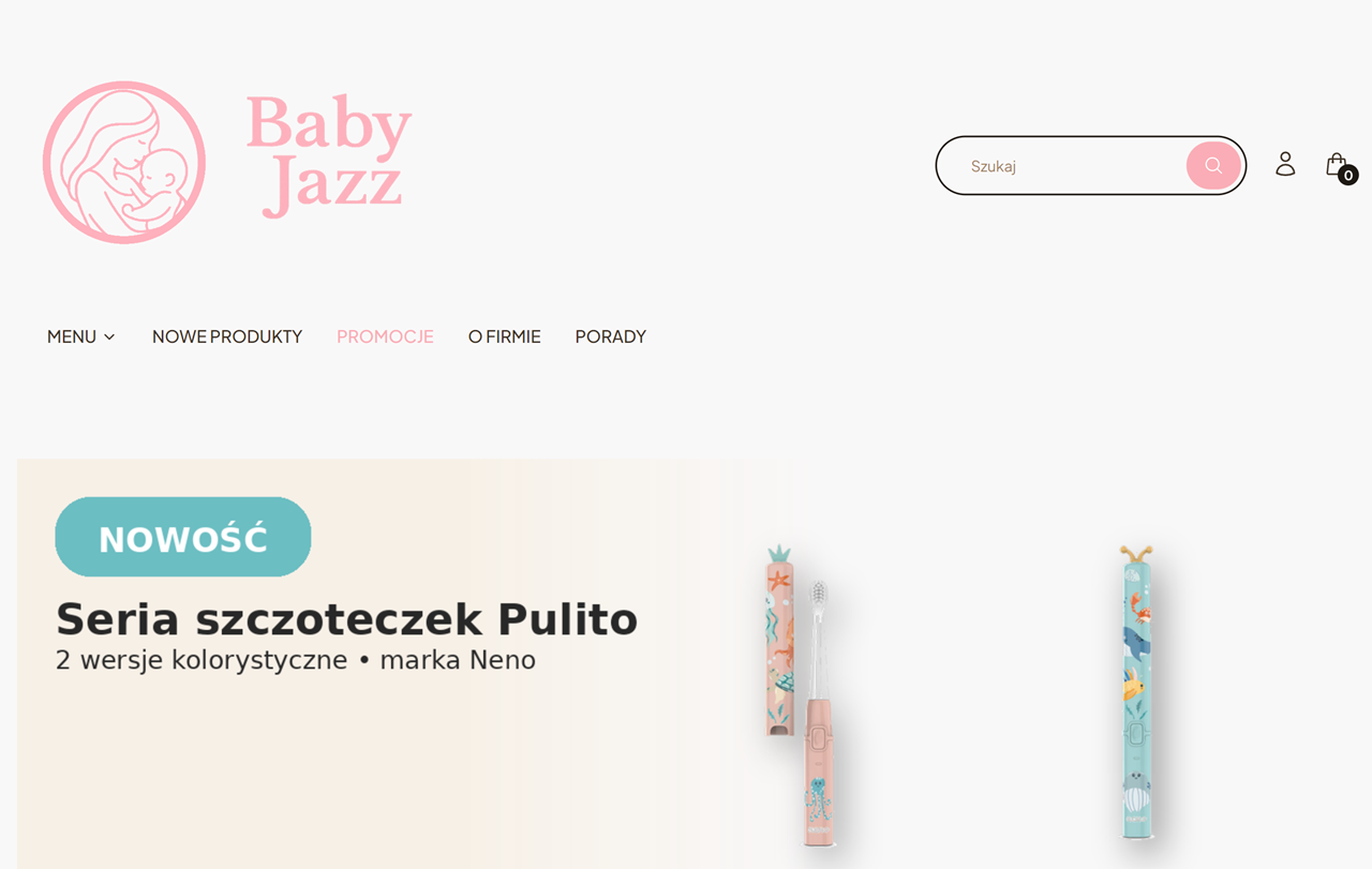 Logo Akcesoria dla dzieci - Baby Jazz
