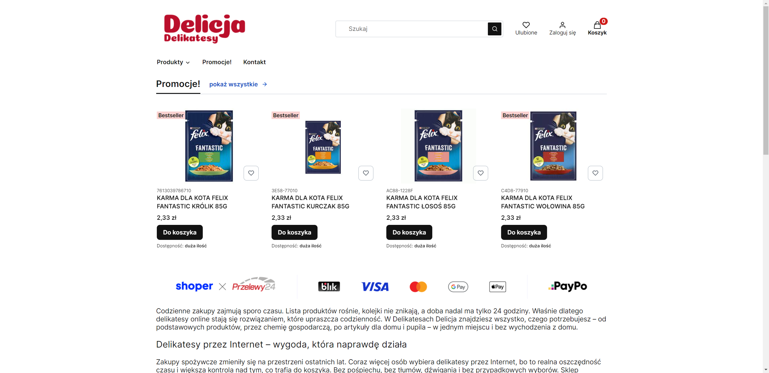 Dla kogo delikatesy online są najlepszym rozwiązaniem na co dzień?