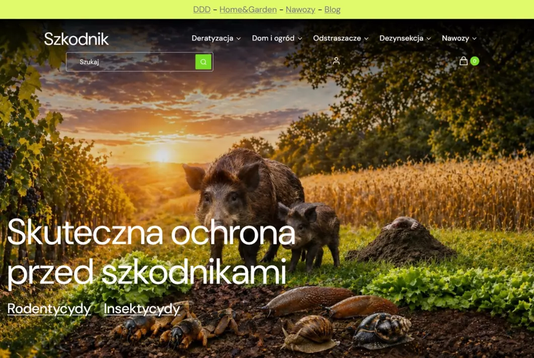 Zrzut ekranu strony